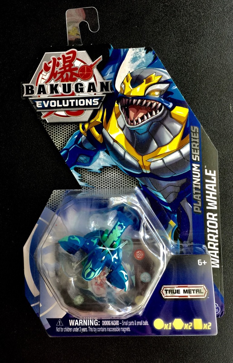 Bakugan Evolutions Warrior Whale Platinum Series True Metal | eBay