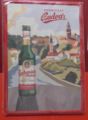 blechschild Werbeschlid Budweiser