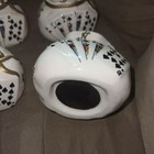 Casino Souvenir Deck Of Cards Piggy Bank Ceramic Coin Bank Money Bag set of 4 — photo 3