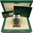 Rolex Submariner 116610LV Steel Ceramic Hulk Green Dial Automatic Watch B&P