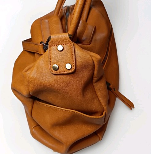 ANTIK KRAFT Umhängetasche veganes Leder mit verstellbarem abnehmbarem Riemen Boho - Bild 4 von 11