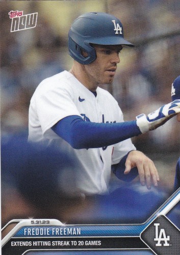 2023 Topps Now 371 Freddie Freeman
