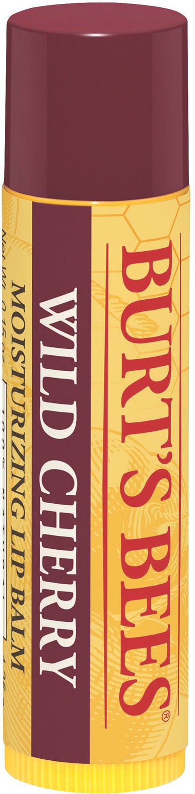 Бальзам для губ Burts Bees Wild Cherry - Питательный уход за мягкими и гладкими губами