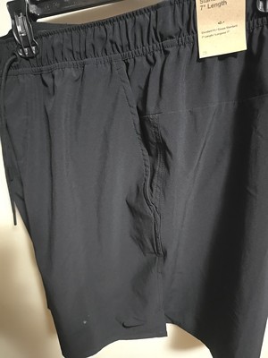 NWT-2026-Men's Nike Dri-Fit UNLIMITED VERSATILE DV9340 Shorts  7in BLACK Large
