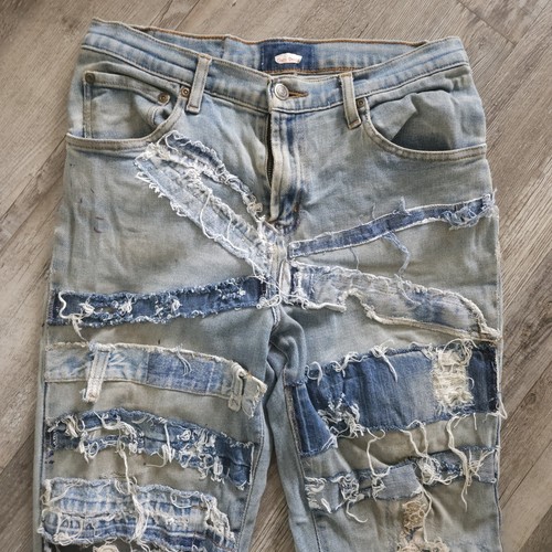 RocknRoll Hand Altered Todd Oldham One Of A Kind Jeans
