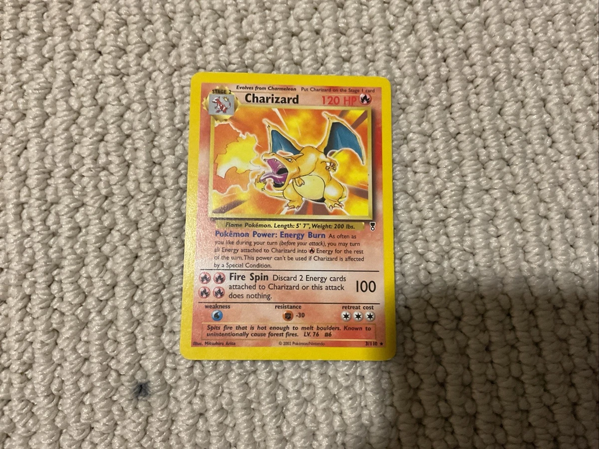 Charizard Breathing Fire Card