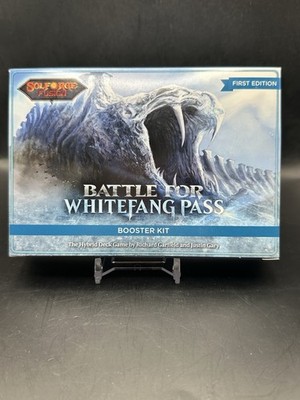 Solforge Battle for Whitefang Pass - sealed Booster Kit