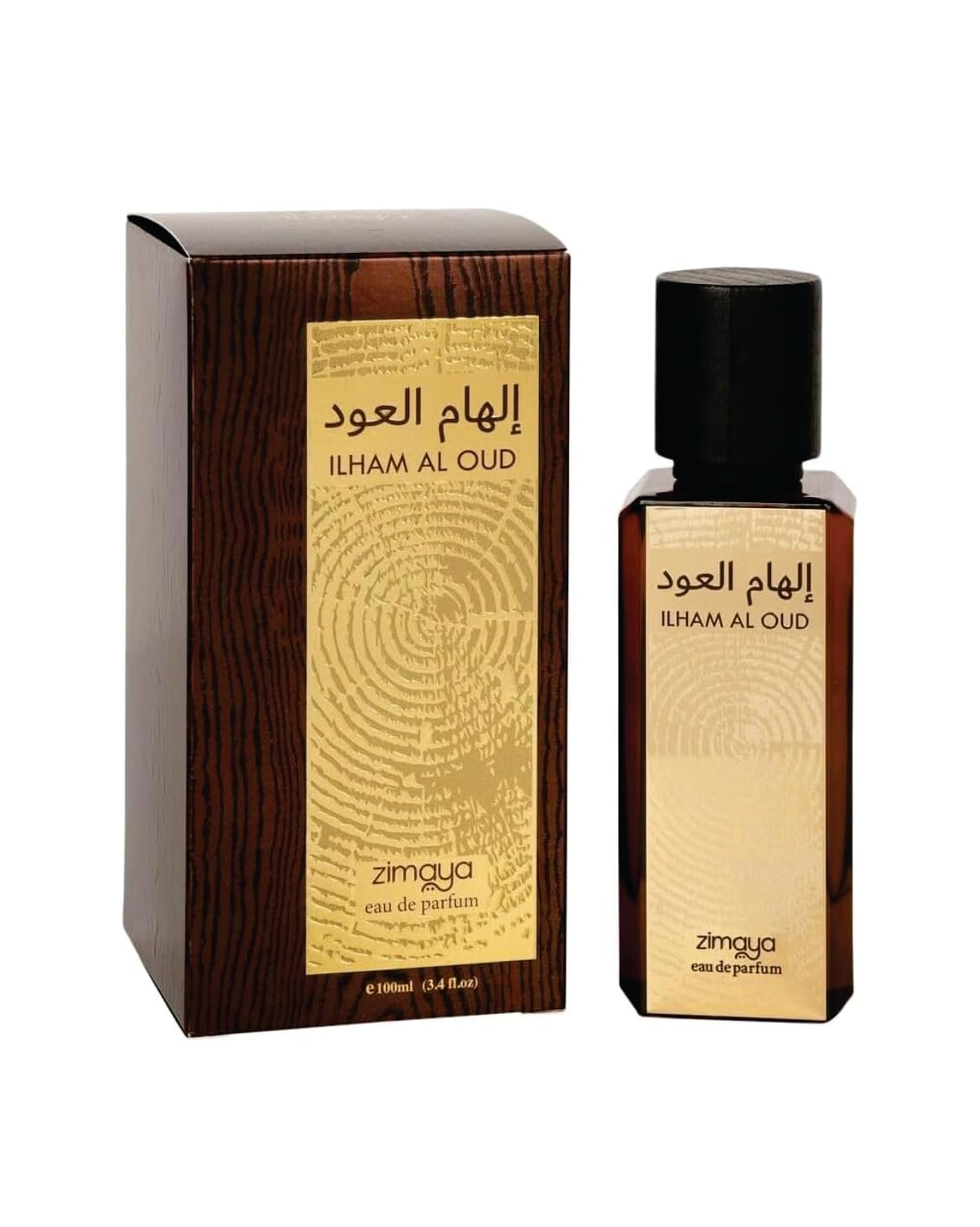 Ilham Al Oud 100ml Eau De Perfum Unisex Spray By Zimaya