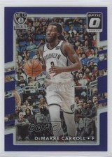2017-18 Panini Donruss Optic Blue Prizm /49 DeMarre Carroll #15 7a1
