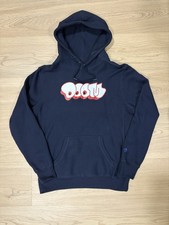 MF DOOM Gas Drawls Hoodie Navy Blue Size Medium