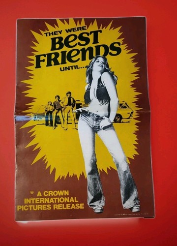 BEST FRIENDS MOVIE PRESSBOOK 1974 CROWN INTL MOD MOVIE VIETNAM SUSANNE BENTON