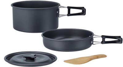 Brunner PackPot Ultralite Kochset, Aluminium, 4-5 Personen