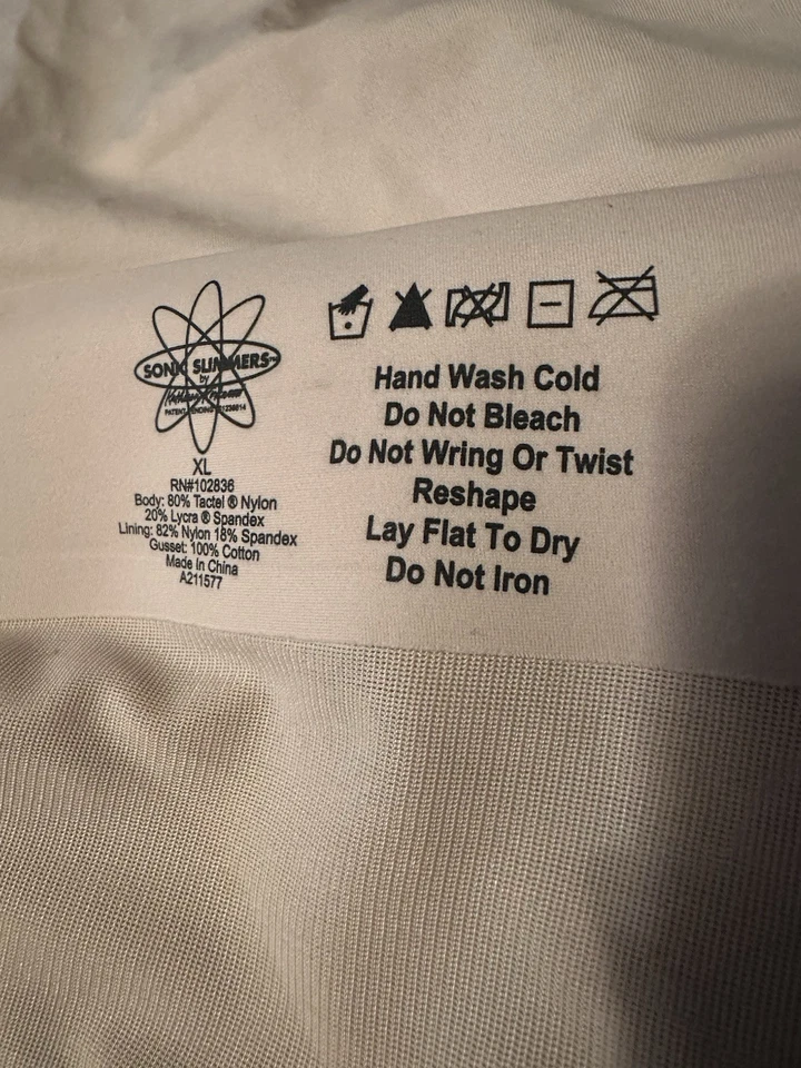 Sonic Slimmers by Kathleen Kirkwood ~ Size XL ~  Adjustable Shaper Tank Dress - Image 4 of 4