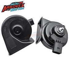 410510hz Dual Tone Snail Horn Kit For Vw Jetta Golf Polo Passat 12v 110-125db