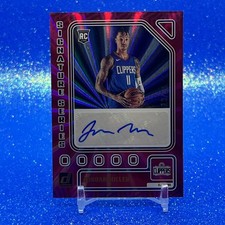 2024-25 Donruss Signature Series Jordan Miller #SS-JDM Pink Laser Auto /20