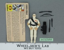 Storm Shadow V1 100% Complete G.I. Joe 1984 Hasbro Vint