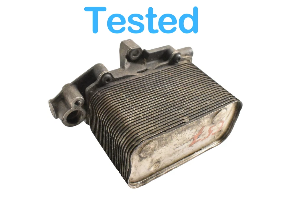 Enfriador de aceite de transmisión Porsche Boxster 97-08 con soporte de montaje 98630720101 OEM Foto 3 de 4