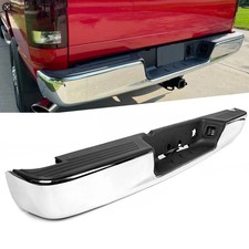 Chrome Rear Step Bumper Assembly For 2002-2008 Dodge Ram 150025003500 03-09