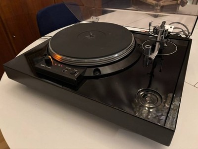 SONY TTS-8000 in Resinamic Sound Kunststeinzarge und mit SAEC WE-308N Tonarm