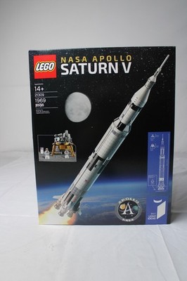Lego Ideas NASA Apollo Saturn V 21309 New Factory Sealed 1969pcs *Retired*