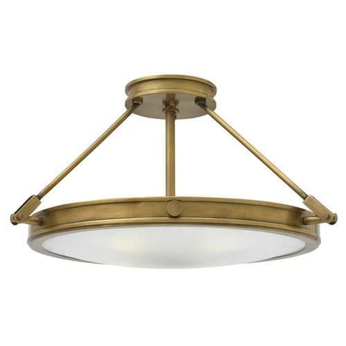 Hinkley Lighting - Four Light Semi-Flush Mount - Foyer - Collier - 4 Light - Picture 1 of 4
