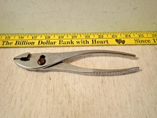 Vintage  Crescent  G-28 Slip Joint 8" Pliers made in USA