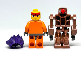 LEGO Ryo & Iron Drone Red Eyes Minifigure Exo-Force 7709