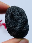 42G Saffordite-Rare Arizona glassy meteorite half transparent cintamani  44MM — photo 3