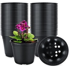 Kunststoff Pflanztöpfe 15cm 100 Stk Anzucht Töpfe Setzlinge Garten Blumenkübel