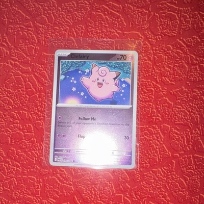 The Pokémon Company Clefairy POR 030/088 Basic 70 HP 30 Attack Foil Pokémon Card