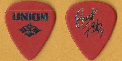 Union 1998 concert tour Brent Fitz (Slash) oil slick foil vintage Guitar Pick