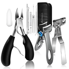 Toenail Clippers for Seniors Thick Toenails, Heavy Duty Toe Nail Clippers Adu...