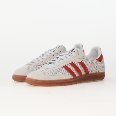 adidas Samba OG Sneaker Crystal White Preloved Red Gum2 Turnschuhe EU 38 2/3 US6