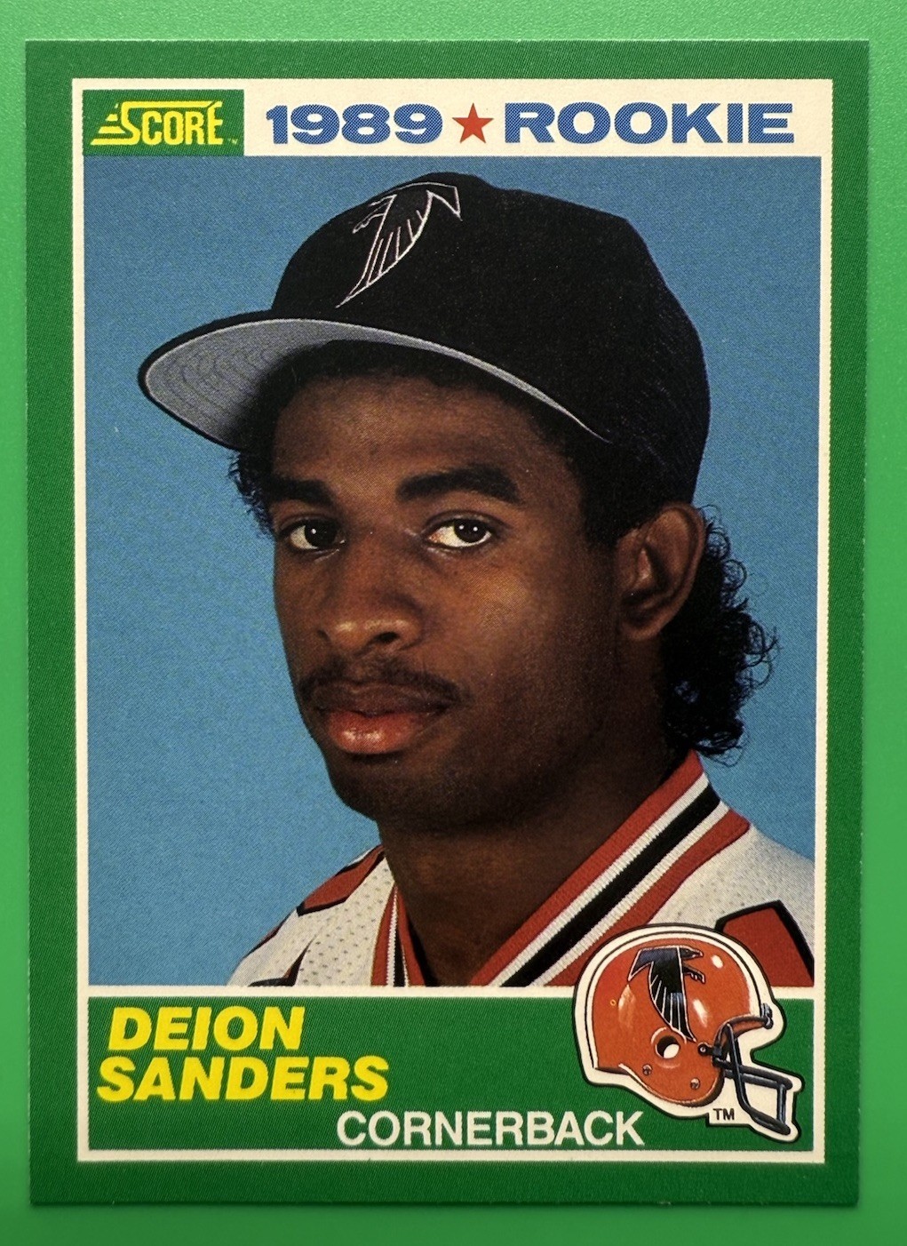 1989 Score Deion Sanders #246 (RC) Rookie