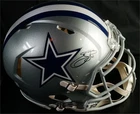 Emmitt Smith Signed Dallas Cowboys Full Size Speed Helmet Beckett COA Auto Case