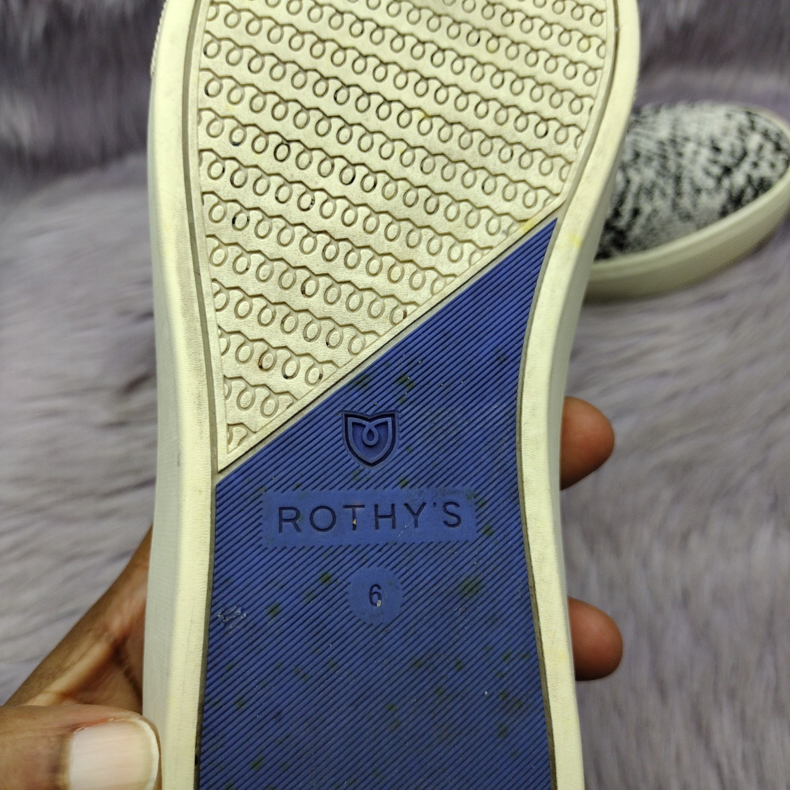 Rothy's The Original Slip On Sneaker Python Snake… - image 7