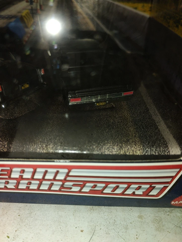 Hot Wheels Premium Car Culture Team Transport Black Hole Gasser Diorama Set Foto 4 de 4