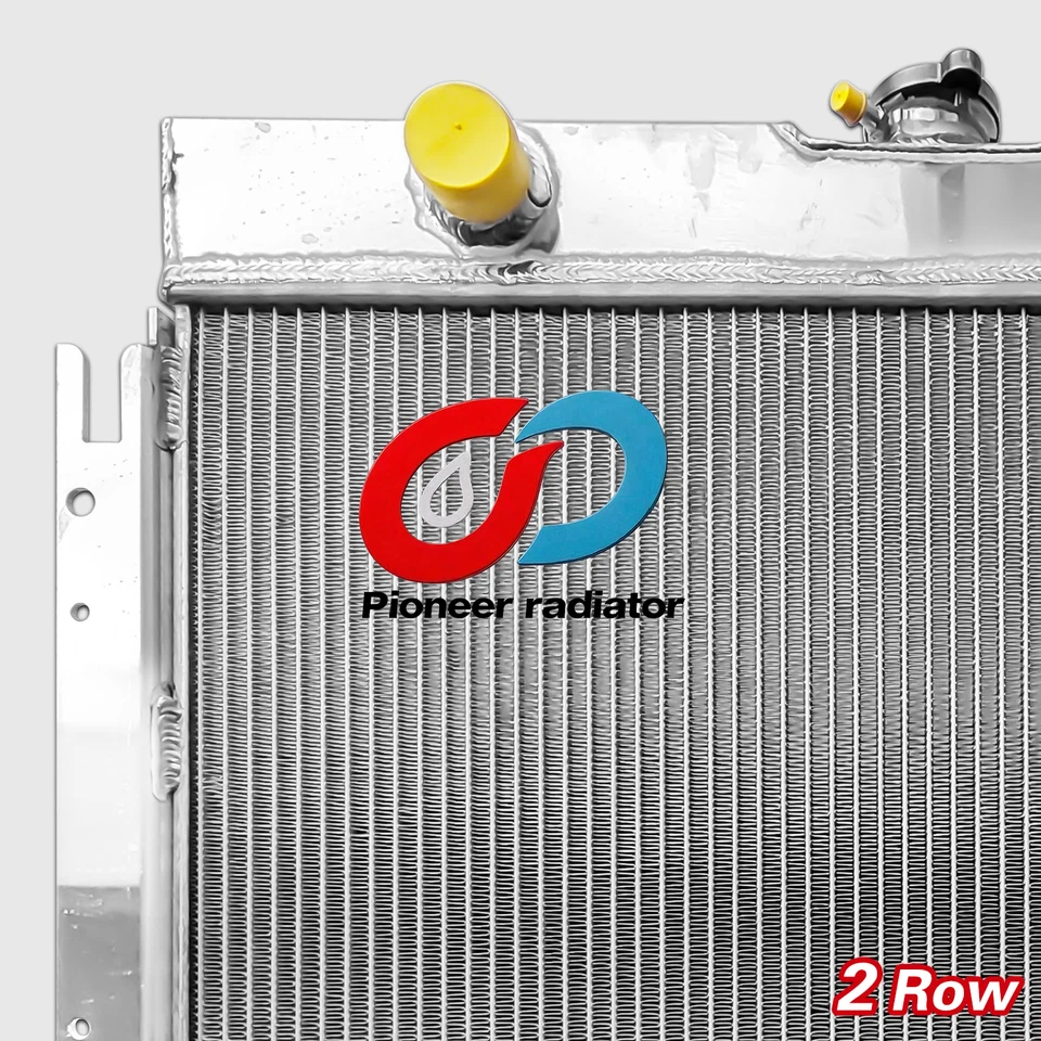 Aluminum Radiator For 1963-1968 Chevy Impala L6 V8/1964-1967 EI Camino 1965 1966 Foto 3 de 4