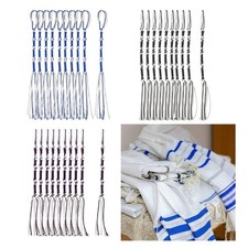 10x Jewish Traditional Tzitzits Set Jeans Tzitzits Tassels for Bag T Shirts