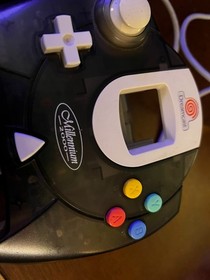 Sega Dreamcast Translucent Smoke Black Controller Authentic HKT-7700 MILLENNIUM