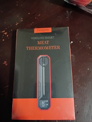 Dewjom Wireless Smart Meat Thermometer Digital W/ Wireless Probe SEALED NEW