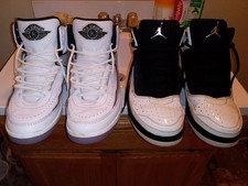 2 Pairs Of Shoes Lot Jordan 2 Retro Size 8 Man Jordan H Series ll Size 8 Man