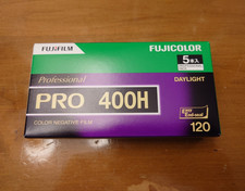 Fujifilm Pro 400H 120 5 Pack, Freezer Stored, EXPIRED 6/2023