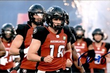 Dustin Crum Signed Autographed 4x6 Photo Cfl Football Ottawa RedBlacks #7
