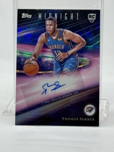 2025 Topps Midnight Purple #RHS-TS THOMAS SORBER Auto (OKC) RC