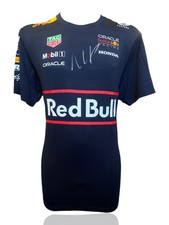 MAX VERSTAPPEN SIGNED RED BULL RACING ORACLE F1 T-SHIRT (ACG CERT AG19014)