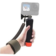 Waterproof Monopod Floating Hand Grip Snorkeling Selfie Pole Stick Steel