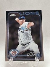 Kaima Taira 2024 Topps Chrome NPB Nippon Professional Baseball #147 US Seller