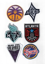 (6) LOT of Womens Basketball Teams Embroidered Iron / Sew-On Patches