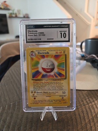 Electrode graded CGC 10 for sale on eBay